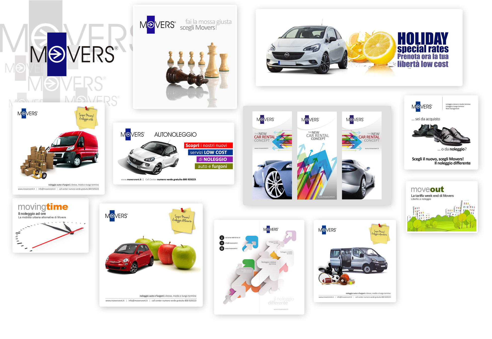 Il Marketing per il noleggio auto e noleggio furgoni